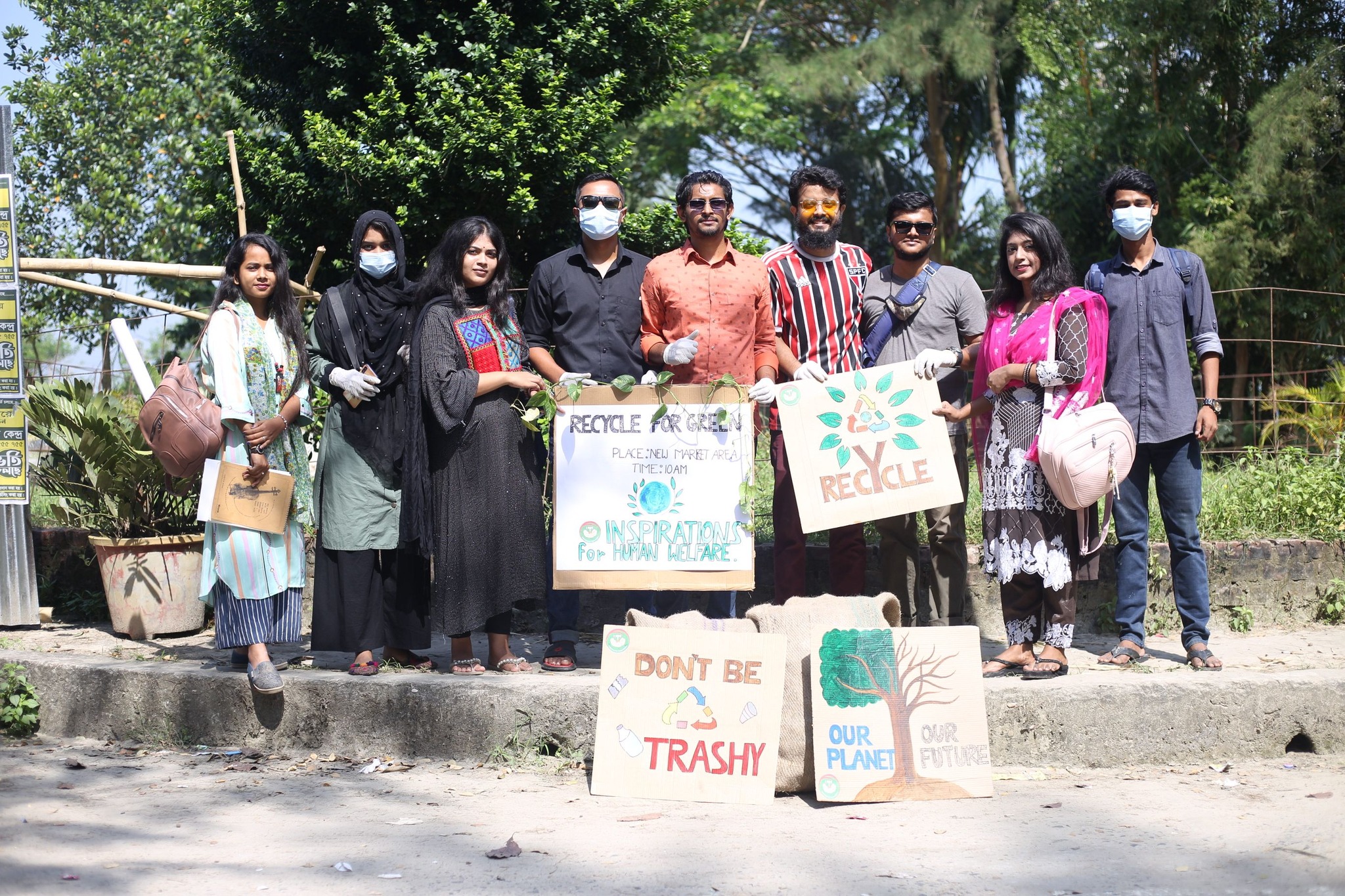 Clean for Green campus campaign